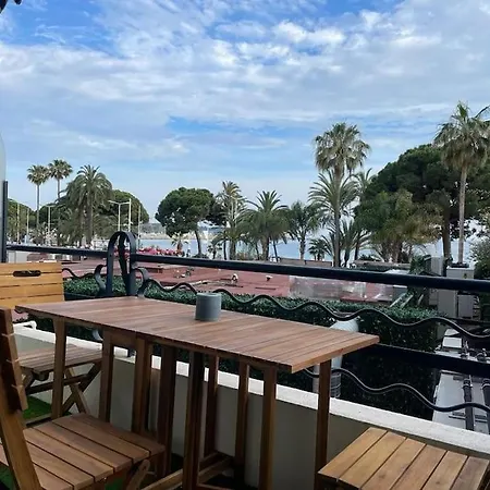 Cannes: Croisette Quartier Martinez - 90m² Apartman *
